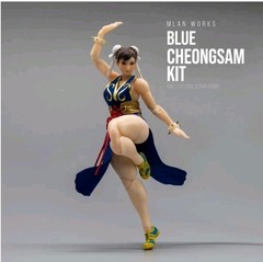 MLAN Works 1/12 Scale Cheongsam Blue Kit Verison “NEW-US SELLER & I SHIP DAILY”