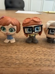 Disney Doorables UP Young Carl Ellie Dug Russell Lot Of 5