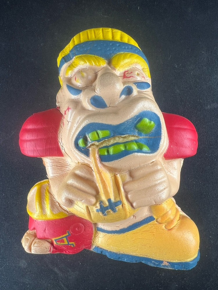 Vintage Mash Ems Right Guard Figure Coleco 1987 Foam Toy