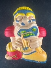 Vintage Mash Ems Right Guard Figure Coleco 1987 Foam Toy