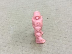 80’s M.U.S.C.L.E. Men Kinnikuman Flesh Color 2″ Big Radial Figure #095 Mattel