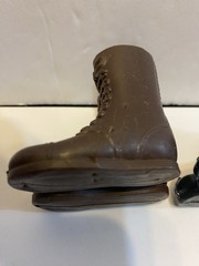 GI JOE 1964 ACTION FIGURE 2 PAIRS OF BOOTS LOT VINTAGE