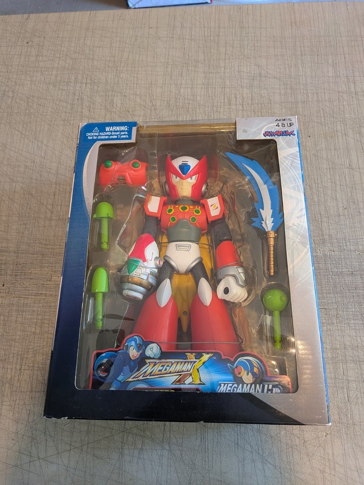 New! Jazwares Mega Man X Zero Capcom 2003 Complete Rare Edition 15th NIB
