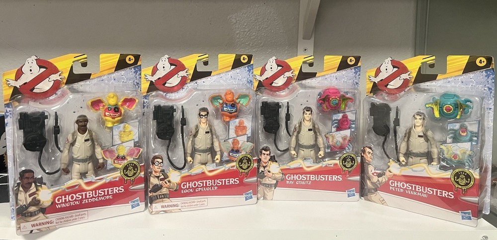 Hasbro Ghostbusters Classic Fright 2020 Set of 4 – Venkman Stantz Egon Winston