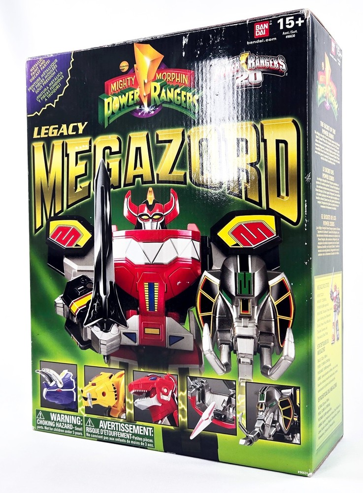 MMPR LEGACY MEGAZORD COMPLETE CIB Mighty Morphin Power Rangers Dino