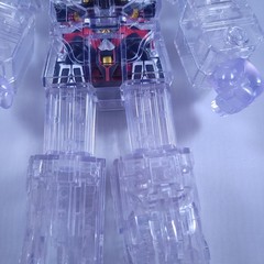 Super7 Cyborg Mighty Morphin Power Rangers Megazord Clear Figure – No Box
