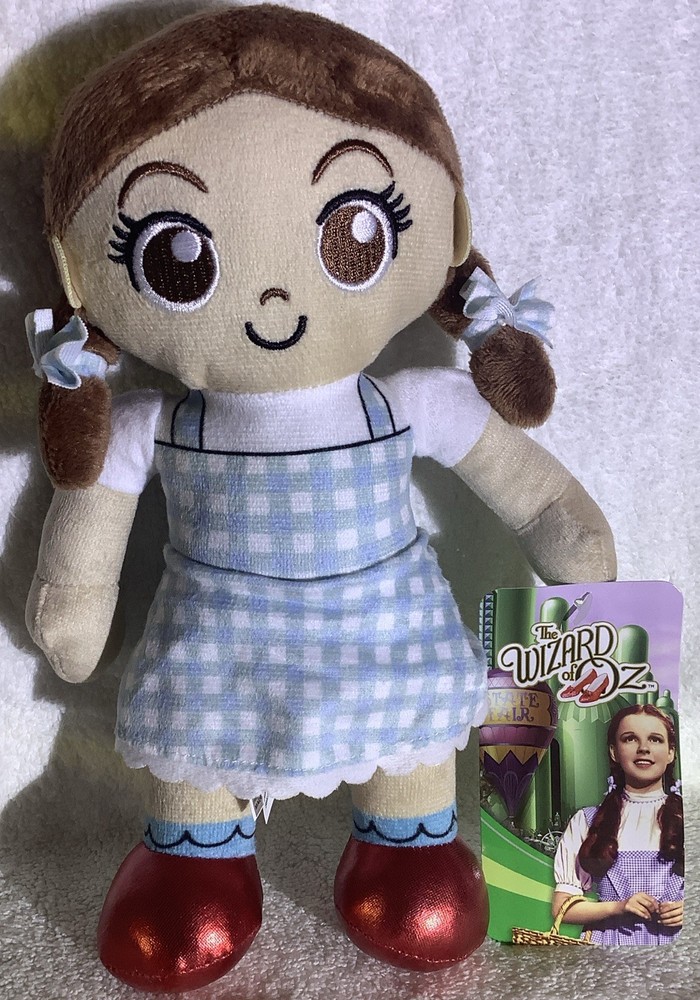 New Dorothy Wizard of Oz Plush Wicked Cute Toy Stuffed Doll 9″ NWT