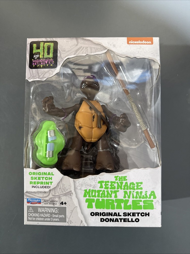 Playmates Toys – Teenage Mutant Ninja Turtles- Original Sketch Donatello 80952