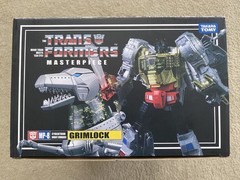 Takara Tomy Transformers Masterpiece Grimlock MP-8 Used in Box – NOT a KO