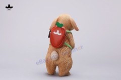JXK 1/4 Lop Rabbit Animal Pet Simulation Statue Painted 4 Color 10.5*16.5*12.5cm