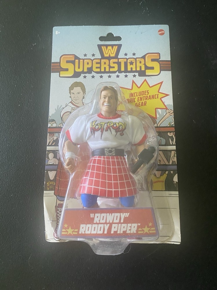 WWE Superstars – Rowdy Roddy Piper Action Figure NEW *FREE SHIPPING* Wwf
