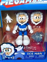 2024 Jada Toys – Mega Man 3-Figure Bundle: MEGA MAN, FIRE MAN, & ICE MAN