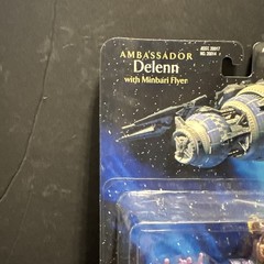 Babylon 5 Ambassador Delenn Figure Minbari Flyer Exclusive Toy 1997 Sealed
