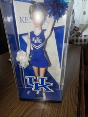 Barbie Pink Label UK University of Kentucky Cheerleader Doll RARE