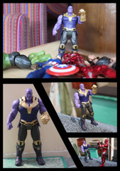 New Thanos Marvel Avengers Legends Comic Heroes Action Figure 16CM Kids Toys