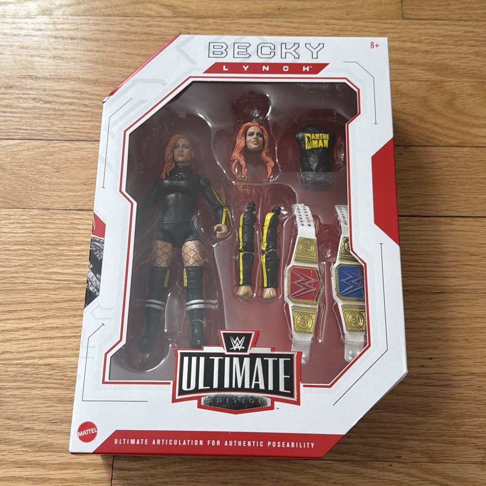 BECKY LYNCH new & sealed VERY RARE WWE wrestling figure MATTEL ULTIMATE EDITION