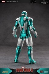 zd toys IRON MAN MARK 31 PISTON 1/10 action figure iron man 3 MARVEL ship July