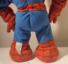 Hasbro Marvel Itsy Bitsy Spider-Man 2006 15″ Singing Plush Toy Works