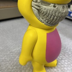 Barney Bubble B-Rex Grin Yellow by Ron English x JPS x Made by Monsters