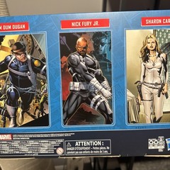 Marvel Legends Captain America Series Dum Dum Dugan, Sharon Carter & Nick Fury