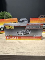 Back to the Future Time Machine Jada Toys Hollywood Rides Time Machine Vehicle