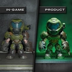 Numskull Doom Slayer Doom Eternal In-Game Collectible Limited Ed. Replica Figure