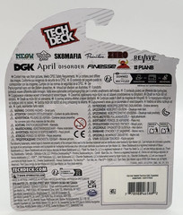 New Tech Deck Zero Skateboards Burleigh Hess Series Bald Eagle Fingerboard