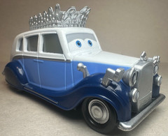 Disney Pixar Cars 2 The Queen Deluxe 1:55 Diecast FC Queen of England