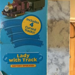 Thomas & Friends- Lady With Track – Battery Operated 2005 NEW w Box Damage- Rare