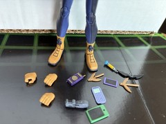 Batman vs. TMNT Gamestop Exclusive Batgirl from 2-pack with accessories (loose)