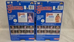 Set Of 4 LJN WWE Wrestling Superstars Wave 2 Ultimate Warrior Austin Bundy Jesse