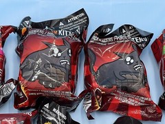 LOT OF 7 Exploding Kittens Backpack Hanger Blind Bag Mini Card NEW