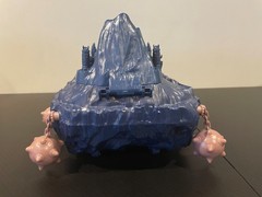 The Super Mario Bros Movie Bowsers Island Castle Playset | Loose | Incomplete