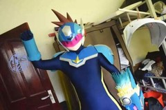 Megaman Starforce 1/1 Shooting Star Rockman Cosplay Set Wearable Custom Clothing