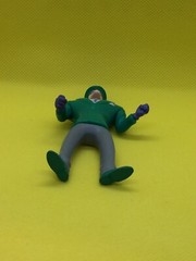 Batman The Animated Series Riddler Action Figure Vintage McDonalds 1993 DC Comic