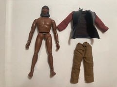Vintage 1974 MEGO Planet Of The Apes POTA Soldier Apes Navy Blue Tunics Lot of 2