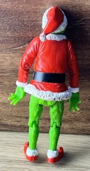 The Grinch Who Stole Christmas 2000 Action Figure 4″ Playmates Toys Santa Claus