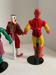 VINTAGE MEGO Avengers LOT Spiderman, Hulk, Iron Man, Falcon, Cap America, Thor