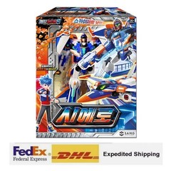 Metal Cardbot S Season2 CIELO Transformer Robot Combat Plane Figure Toy