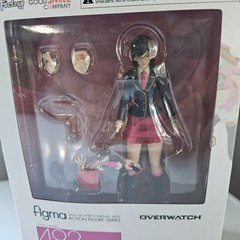 Figma 492 Overwatch D.VA Academy Skin Ver. Action Figure Max Factory OPEN BOX