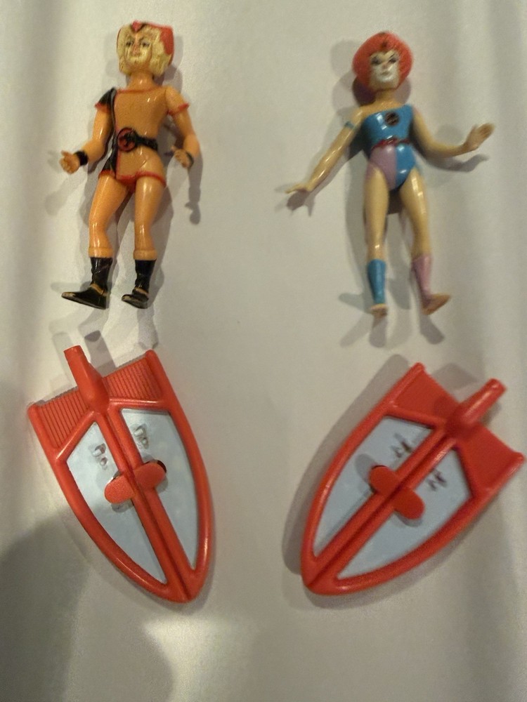 LJN Thundercats lot wily kit wily kat companions