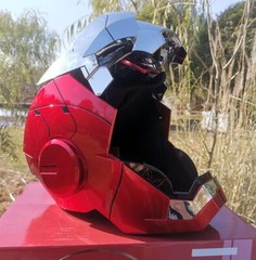 Autoking Iron Man Helmet MK5 1/1 Voice-controlled Mask Transform Cosplay Prop US