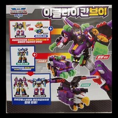 Miniforce V-Rangers EAGLELYCAN-V Eagle Wolf Lycan Transforming Robot Car 2022