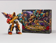 Miniforce Dinoid Warrior Dino Emperor Transformer Robot Trailer Toy 2025 New