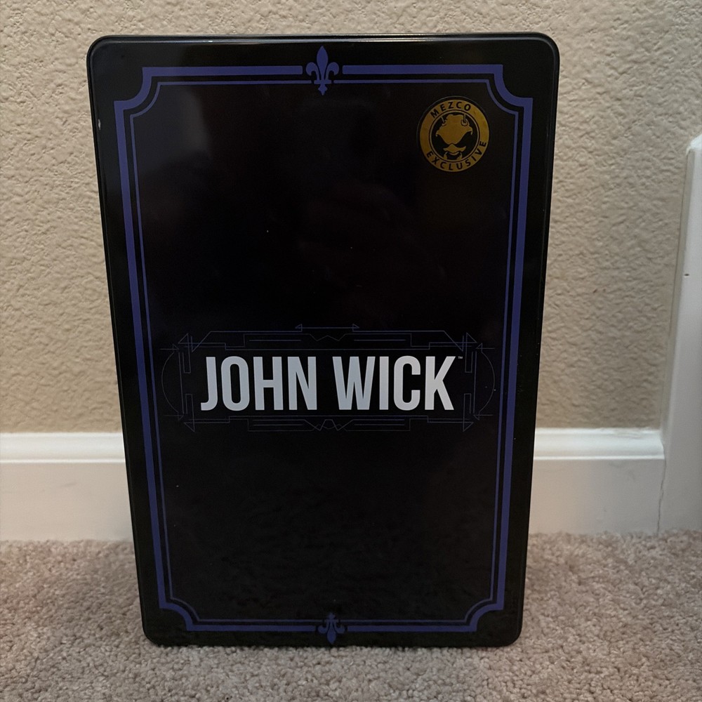 2019 Mezco One:12 Collective 6″ John Wick 2 Exclusive Deluxe Figure NEW U.S.SELL