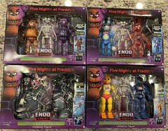 Five Nights at Freddy’s Endo Series LOT Toy Freddy Bonnie Chica Mangle Series 2