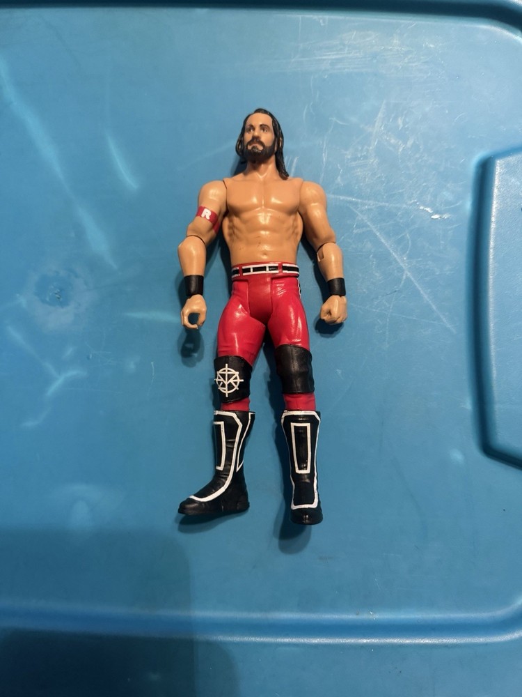 Seth Rollins Wrestling Figure WWE 6.5 Inches Mattel Basic Series 116 2017