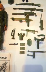VTG Marx Stony Stonewall Smith 12″ 1/6 Army Action Figure w/Accessories & Manual