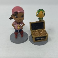 Jake and The Neverland Pirates Figures PVC Lot: Jake Hook Smee Izzy Cubby Skully