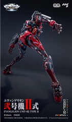 Mortal Mind Evangelion ANIMA Eva Unit-02 II Type Action Figure Painted Japan New